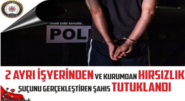 İş yeri faresi polisten kaçamadı