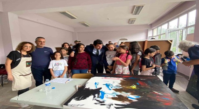 İspirli öğrenciler sanatçılarla buluştu