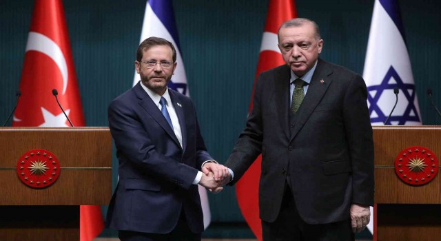 İsrail Cumhurbaşkanı Herzogtan Cumhurbaşkanı Erdoğana teşekkür