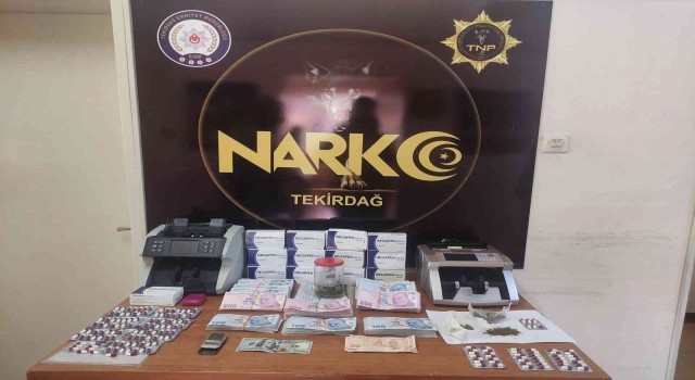 İstanbul ve Tekirdağda uyuşturucuya büyük darbe: 6 gözaltı