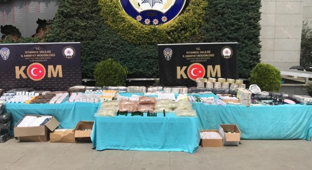 İstanbulda sahte ilaç operasyonu