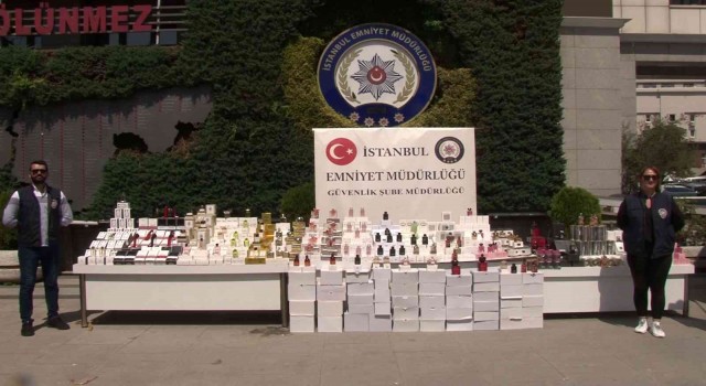 İstanbulda sahte parfüm operasyonu