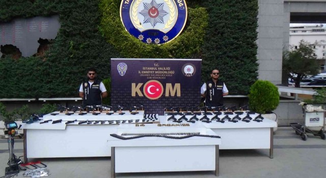 İstanbulda silah kaçakçılığı operasyonu: 8 gözaltı