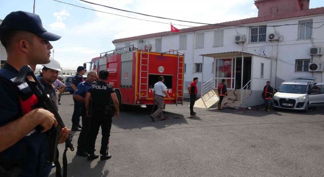 İsyan çıktı, yangın var anonsu tatbikat çıktı