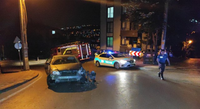 İtfaiye aracına çarptı, “Ehliyetimi kaybedemem” diyerek kaçtı