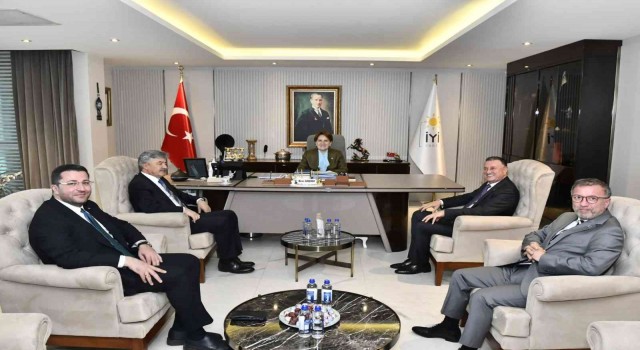 İYİ Parti Genel Başkanı Akşener, Lütfü Savaşı kabul etti