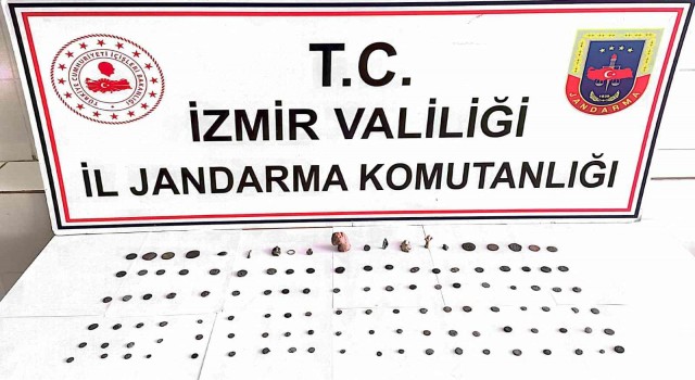 İzmirde tarihi eser operasyonu: 2 gözaltı