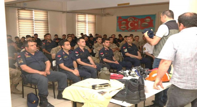 Jandarma personeline ‘Orman Yangını eğitimi