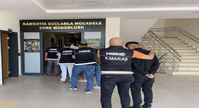 Kahramanmaraşta uyuşturucuya 4 tutuklama