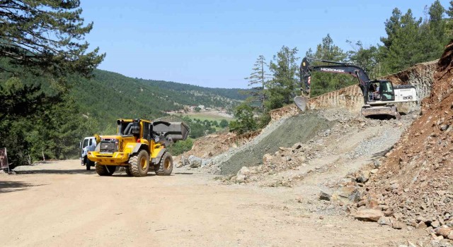 Kahramanmaraşta yol çalışmaları