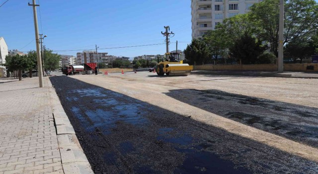 Kahtada asfalt sezonu başladı