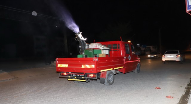 Kahtada sıcaklar arttı ilaçlama hızlandı