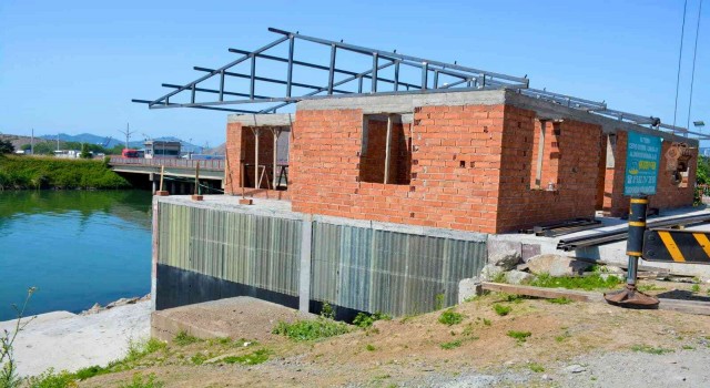 Kano Kürek Kulübü binası inşaatı yapılıyor