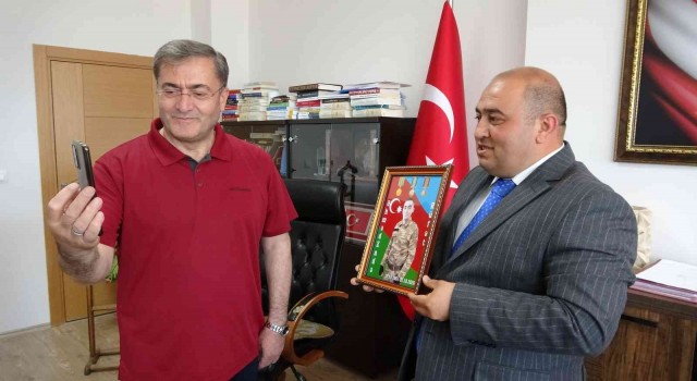 Karabağ şehidi Rıfatın annesine eğitim gördüğü üniversiteden vefa