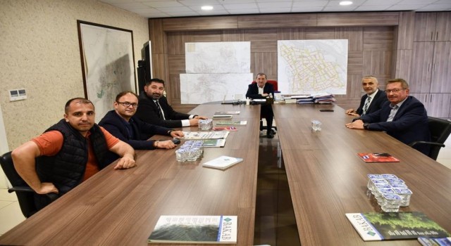 Karabük Gazeteciler Cemiyetinden Başkan Vergiliye ziyaret