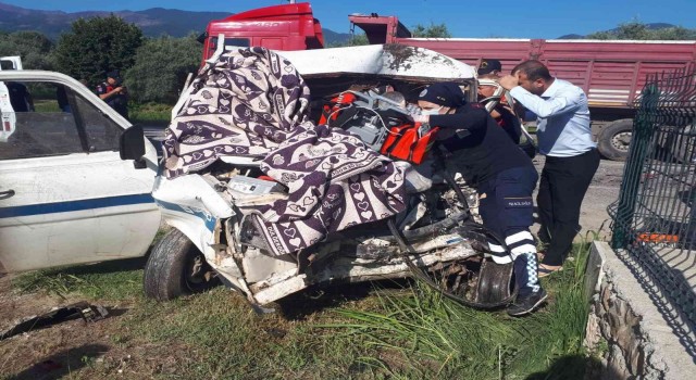 Karacasuda trafik kazası: 1 ölü