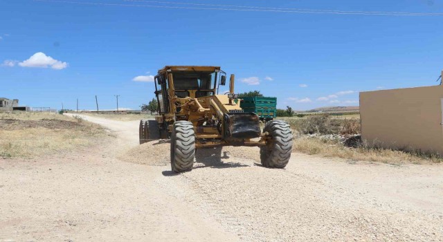 Karaköprü kırsalında üst yapı çalışmaları sürüyor