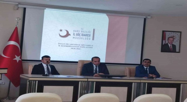 Karsta “İnsan ticaretiyle mücadele” toplantısı yapıldı
