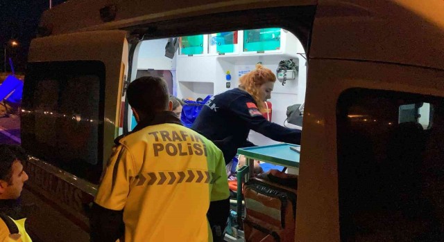 Karsta trafik kazası: 1 yaralı