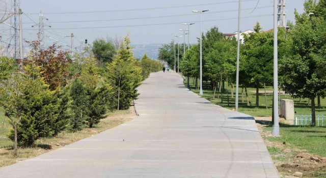 Kartepeye yürüyüş ve bisiklet yolu