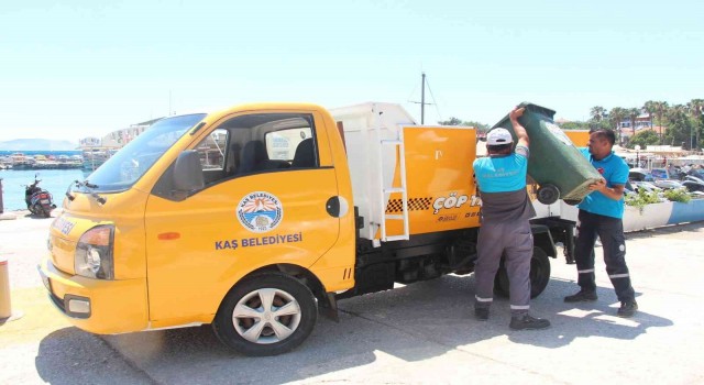Kaşta “çöp taksi” hizmete başladı