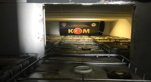 Kayseride 22 ton karışımlı akaryakıt ele geçirildi