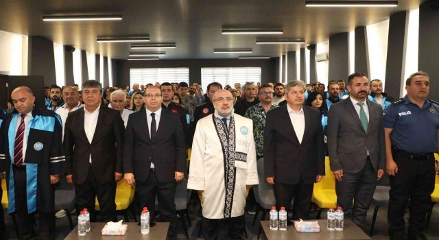 KAYÜ Bünyan MYOda Mezuniyet ve Şed Kuşanma Töreni Düzenlendi