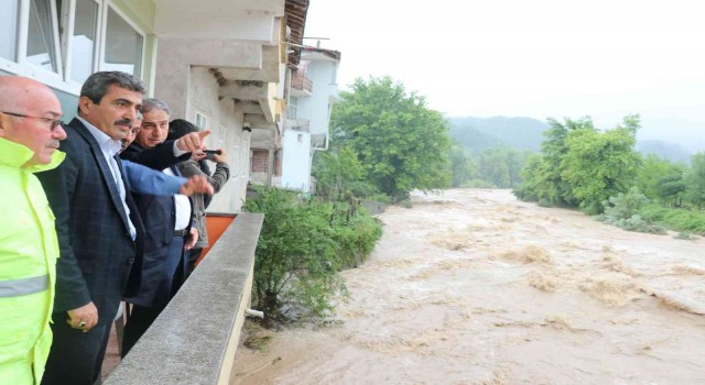 Kdz. Ereğlide tedbir amaçlı 24 ev tahliye edildi