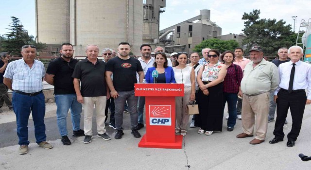 Kestelde Bursa Çimento isyanı