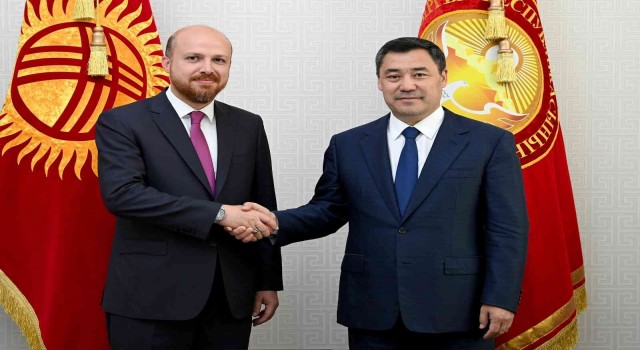 Kırgızistan Cumhurbaşkanı Caparov, Bilal Erdoğanı kabul etti