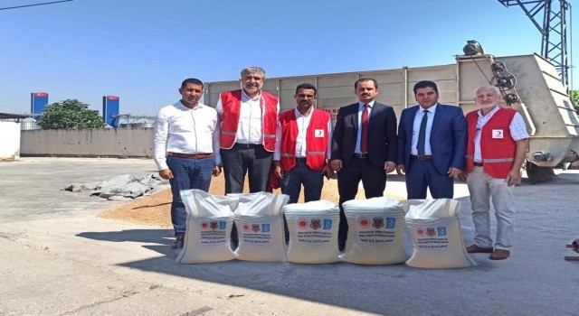 Kırıkhan Denetimli Serbestlik Müdürlüğünden Kızılaya buğday