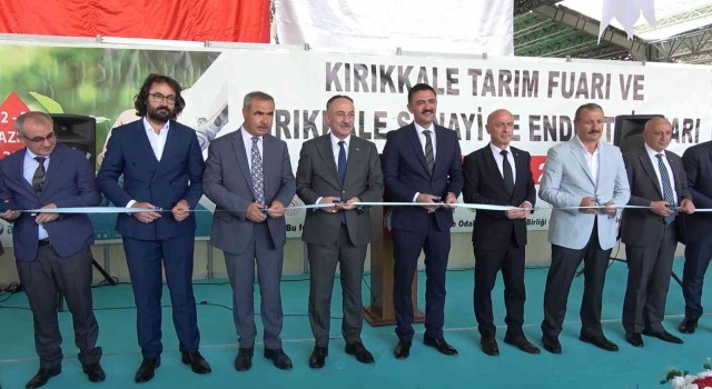 Kırıkkalede 4. Tarım, Hayvancılık ile Sanayi ve Endüstri Fuarı açıldı