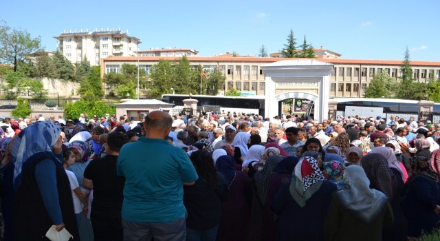 Kırıkkalede hac kafilesi dualarla uğurlandı