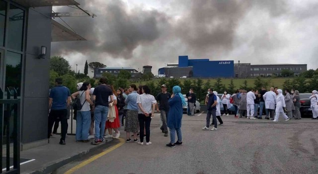 Kocaelide Kimya fabrikasında büyük yangın