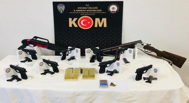 Kocaelide silah operasyonu