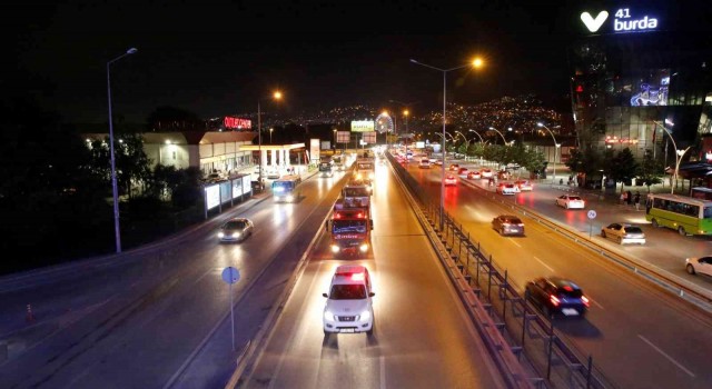 Kocaeliden Marmaristeki yangın söndürme çalışmalarına destek