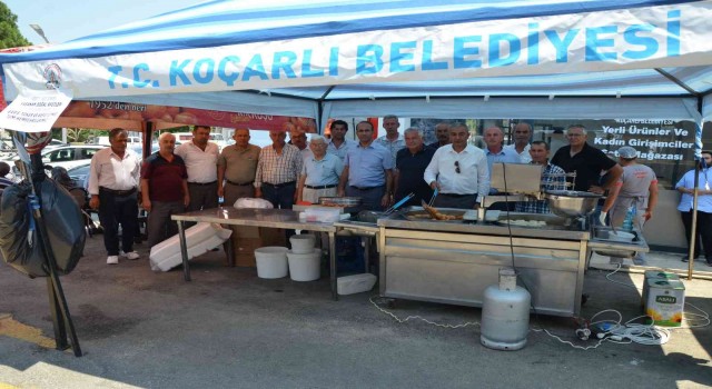 Koçarlı Belediyesi lokma hayrı gerçekleştirdi