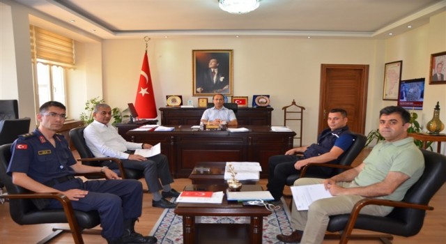 Koçarlıda orman yangınları ile mücadele toplantısı yapıldı