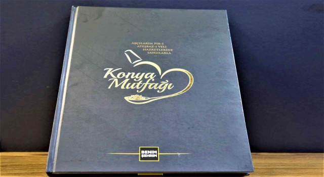 Konya Büyükşehire Uluslararası Gastronomi Kitabı ödülü
