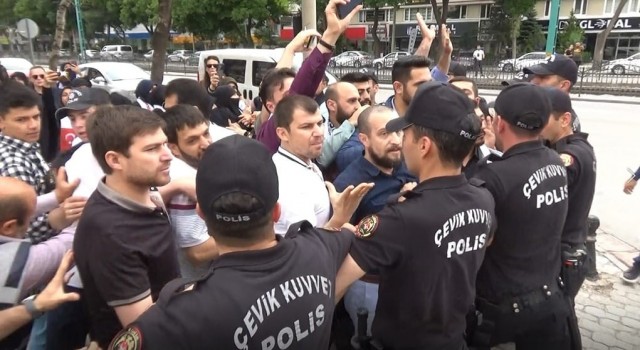 Konyada izinsiz gösteri yapan Kuytulculara 7 tutuklama