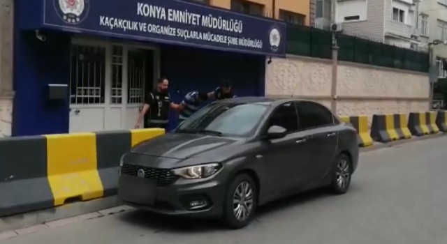 Konyada kalpazan operasyonu