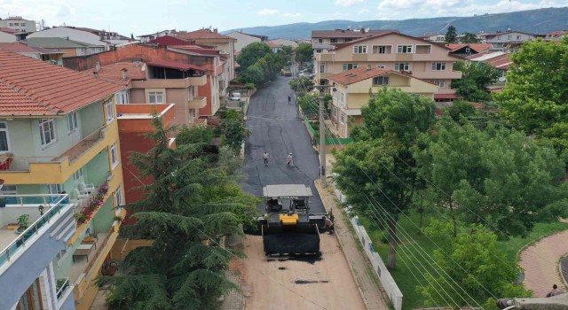 Körfezde 4 sokak asfaltlandı