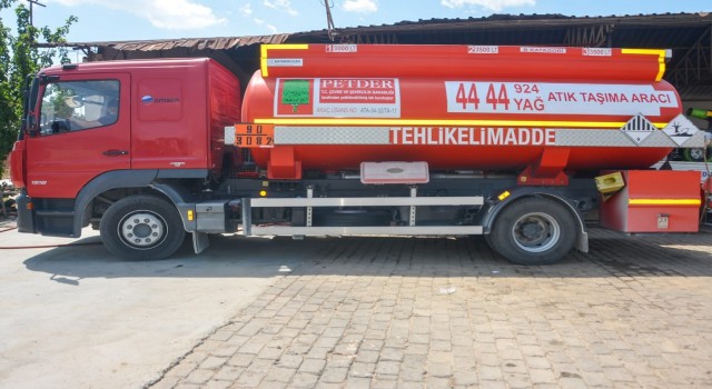 Köşkte atık yağlar geri dönüşüme kazandırılacak