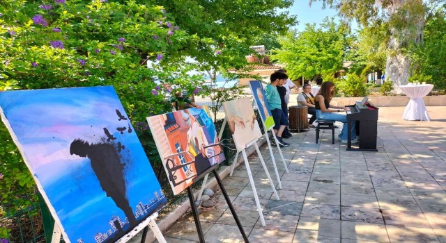 Köyceğiz Anadolu Lisesi 5. Resim sergisini açtı