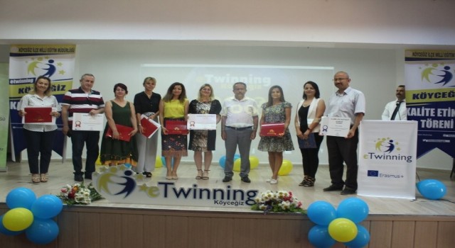 Köyceğizde “eTwinning” ilçe etiket töreni yapıldı