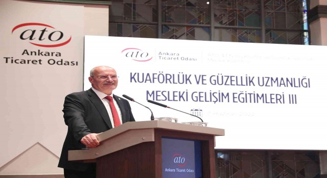 Kuaförlük ve güzellik uzmanlığı mesleki gelişim eğitimleri ATOda devam ediyor