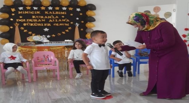 Küçük yaşta Kuran Kerim okumayı öğrendiler