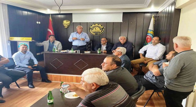 Kuluda biçerdöverle hasat fiyatları belirlendi