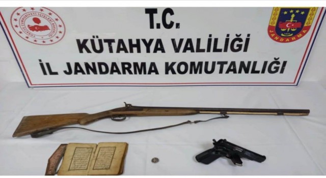 Kütahyada tarihi eser kaçakçılığı operasyonları