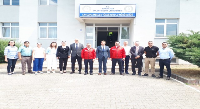 Kutoğlu ve TPAO Heyeti Çaycuma Kampüsünde bir araya geldi
